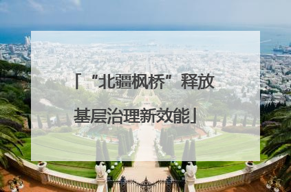“北疆枫桥”释放基层治理新效能