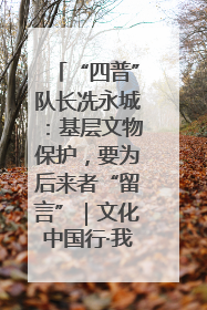 “四普”队长冼永城：基层文物保护，要为后来者“留言”｜文化中国行·我在广东找文物