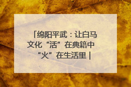 绵阳平武：让白马文化“活”在典籍中 “火”在生活里｜新闻发布最前线