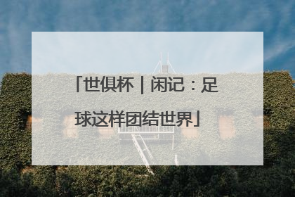 世俱杯｜闲记：足球这样团结世界