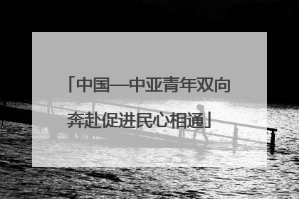 中国—中亚青年双向奔赴促进民心相通