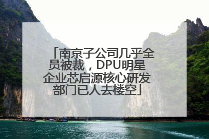 南京子公司几乎全员被裁，DPU明星企业芯启源核心研发部门已人去楼空