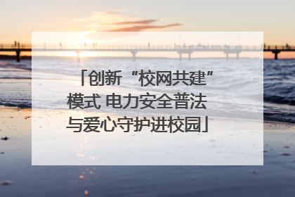 创新“校网共建”模式 电力安全普法与爱心守护进校园