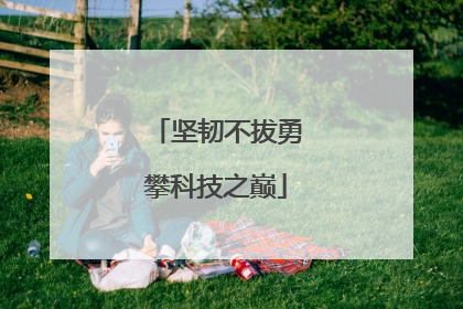 坚韧不拔勇攀科技之巅