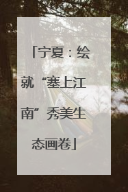 宁夏：绘就“塞上江南”秀美生态画卷