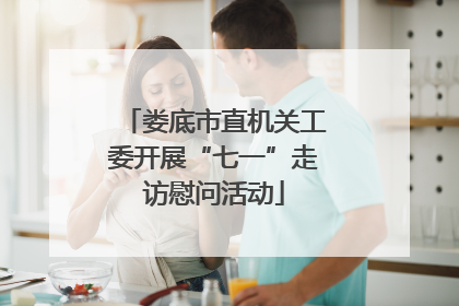 娄底市直机关工委开展“七一”走访慰问活动