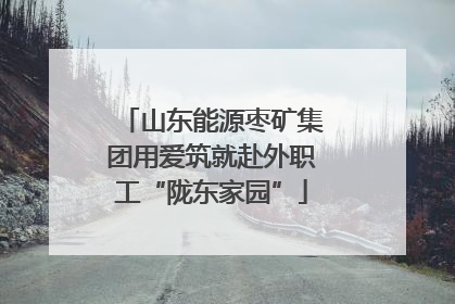 山东能源枣矿集团用爱筑就赴外职工“陇东家园”