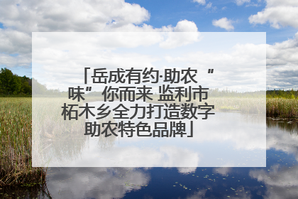 岳成有约·助农“味”你而来 监利市柘木乡全力打造数字助农特色品牌