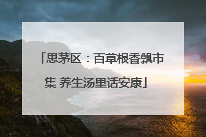 思茅区：百草根香飘市集 养生汤里话安康