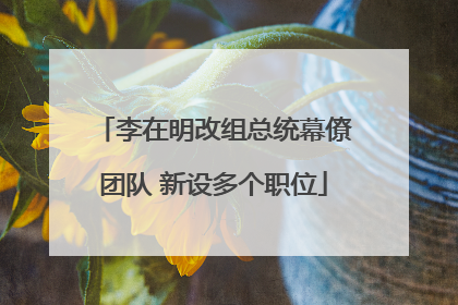 李在明改组总统幕僚团队 新设多个职位