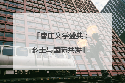 曹庄文学盛典：乡土与国际共舞