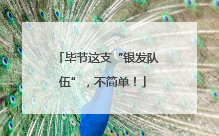 毕节这支“银发队伍”，不简单！