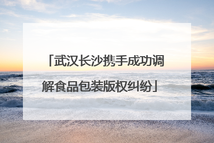 武汉长沙携手成功调解食品包装版权纠纷