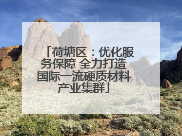 荷塘区：优化服务保障 全力打造国际一流硬质材料产业集群