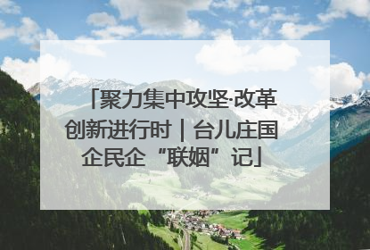 聚力集中攻坚·改革创新进行时｜台儿庄国企民企“联姻”记