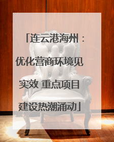 连云港海州：优化营商环境见实效 重点项目建设热潮涌动