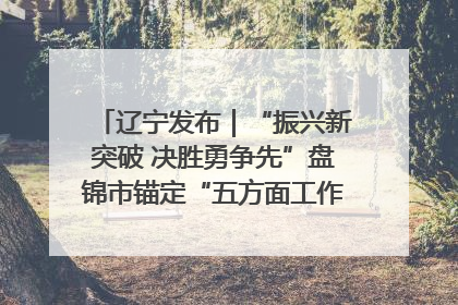 辽宁发布｜“振兴新突破 决胜勇争先”盘锦市锚定“五方面工作”力争全年地区生产总值增长5.5%左右