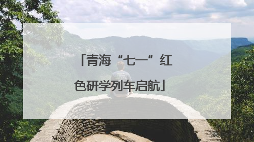 青海“七一”红色研学列车启航