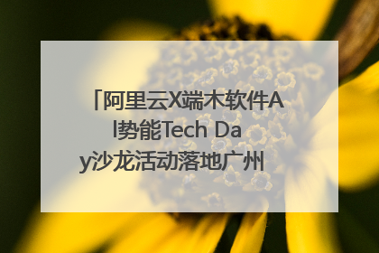 阿里云X端木软件Al势能Tech Day沙龙活动落地广州 邀您共启AI势能