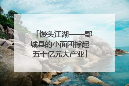 馒头江湖——鄄城县的小面团撑起五十亿元大产业