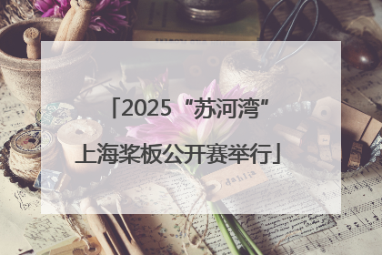 2025“苏河湾”上海桨板公开赛举行