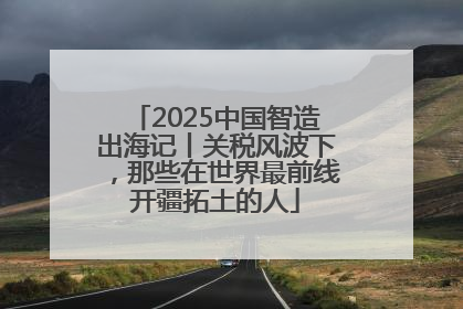 2025中国智造出海记丨关税风波下，那些在世界最前线开疆拓土的人