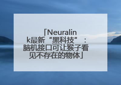 Neuralink最新“黑科技”：脑机接口可让猴子看见不存在的物体